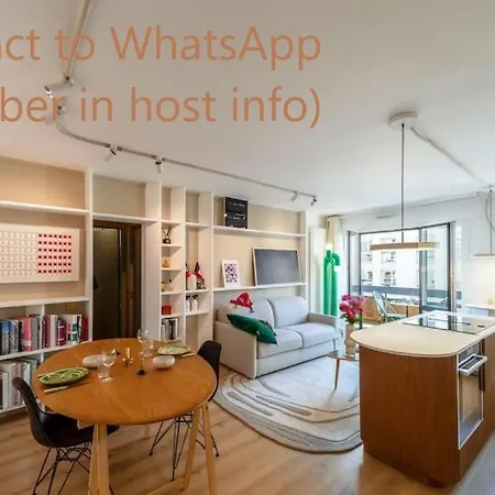 Studio Design & Confort Moderne Avec Balcon Appartamento