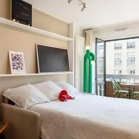 Studio Design & Confort Moderne Avec Balcon Appartamento *