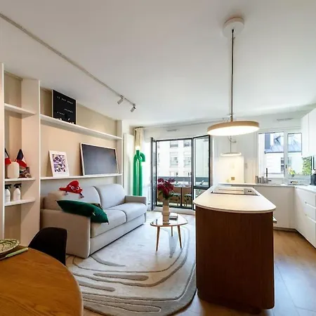 Studio Design & Confort Moderne Avec Balcon *