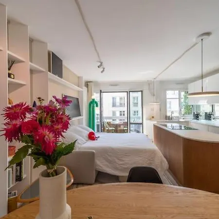 Studio Design & Confort Moderne Avec Balcon Appartamento *