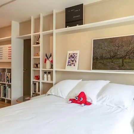 Studio Design & Confort Moderne Avec Balcon Appartamento Parigi