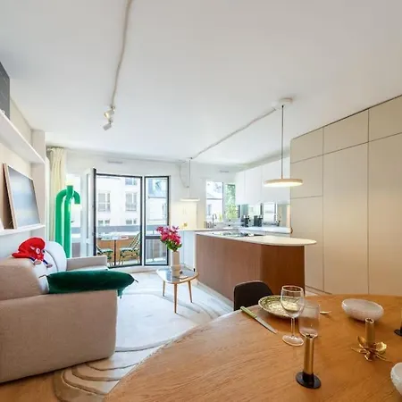 Studio Design & Confort Moderne Avec Balcon Appartamento Parigi