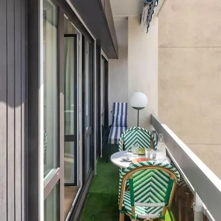 Studio Design & Confort Moderne Avec Balcon Appartamento Parigi